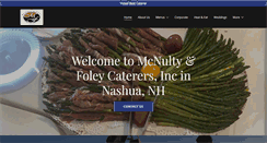 Desktop Screenshot of mcnultycatering.com